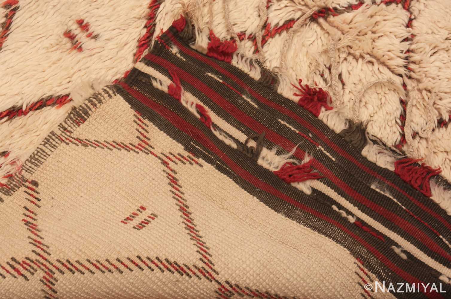 Weave Of Vintage Moroccan Berber Rug 70527 by Nazmiyal NYC