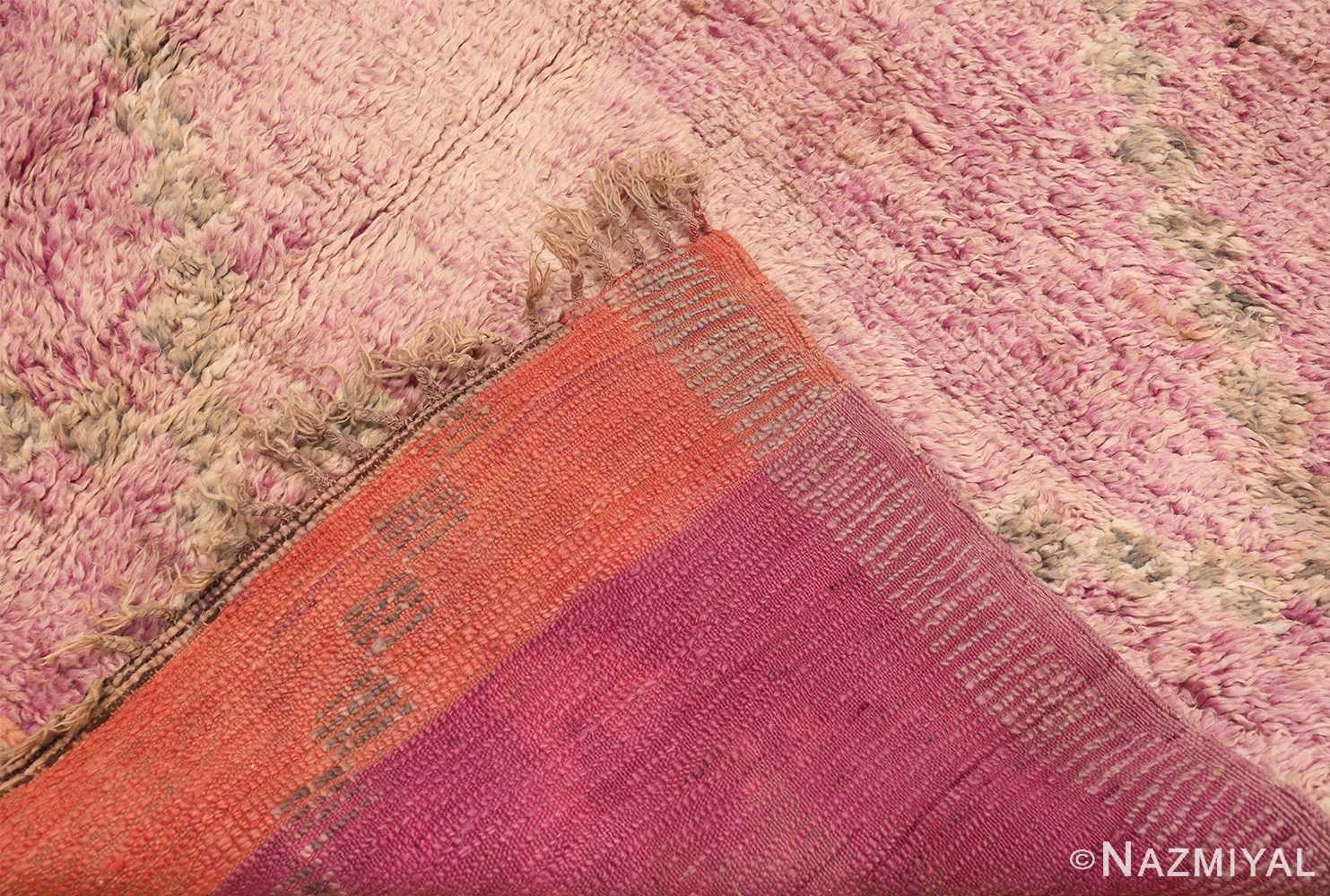 Weave Of Vintage Lilac Moroccan Rug 70568 by Nazmiyal NYC