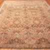 Whole View Of Floral Antique Persian Tabriz Rug 70419 by Nazmiyal NYC