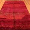 Whole View Of Vintage Red Moroccan Rug 70564 by Nazmiyal NYC