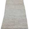 Whole View Of Cream Modern Moroccan Style Afghan Runner Rug 60153 by Nazmiyal NYC