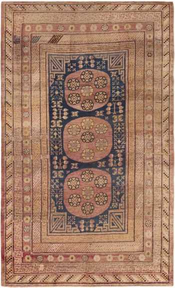Antique Oriental Khotan Rug 70406 by Nazmiyal NYC