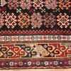 Border Of Tribal Collectible Antique Caucasian Shirvan Rug 70038 by Nazmiyal NYC
