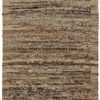 Brown and Beige Modern Moroccan Style Runner Rug 60348 by Nazmiyal NYC