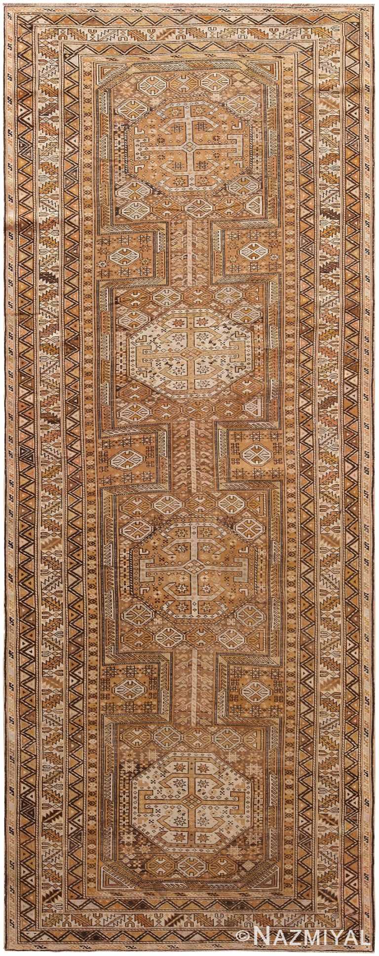 Gallery Size Tribal Antique Caucasian Shirvan Rug 70649 by Nazmiyal NYC