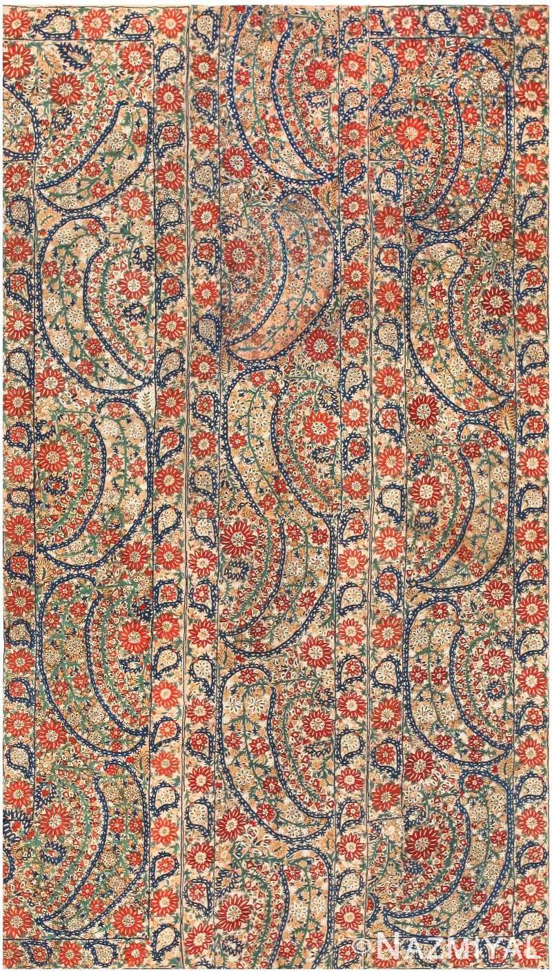 Rare Antique Ottoman Embroidery Textile 41482 by Nazmiyal