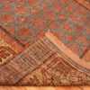 Weave Of Small Rust Color Antique Tribal Khotan Rug 49967 by Nazmiyal NYC
