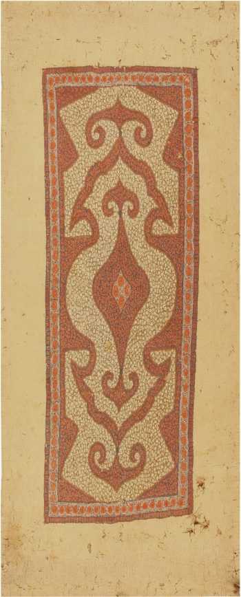 Antique Central Asia Khirgiz Felt Rug #41408 by Nazmiyal Antique Rugs