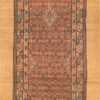 Tribal Antique Persian Camel Hair Serab Runner Rug #42392 by Nazmiyal Antique Rugs