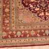 Corner Of Antique Silk Persian Tabriz Rug 70767 by Nazmiyal NYC