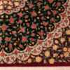 Corner Of Small Vintage Persian Silk Qum Rug 70780 by Nazmiyal NYC
