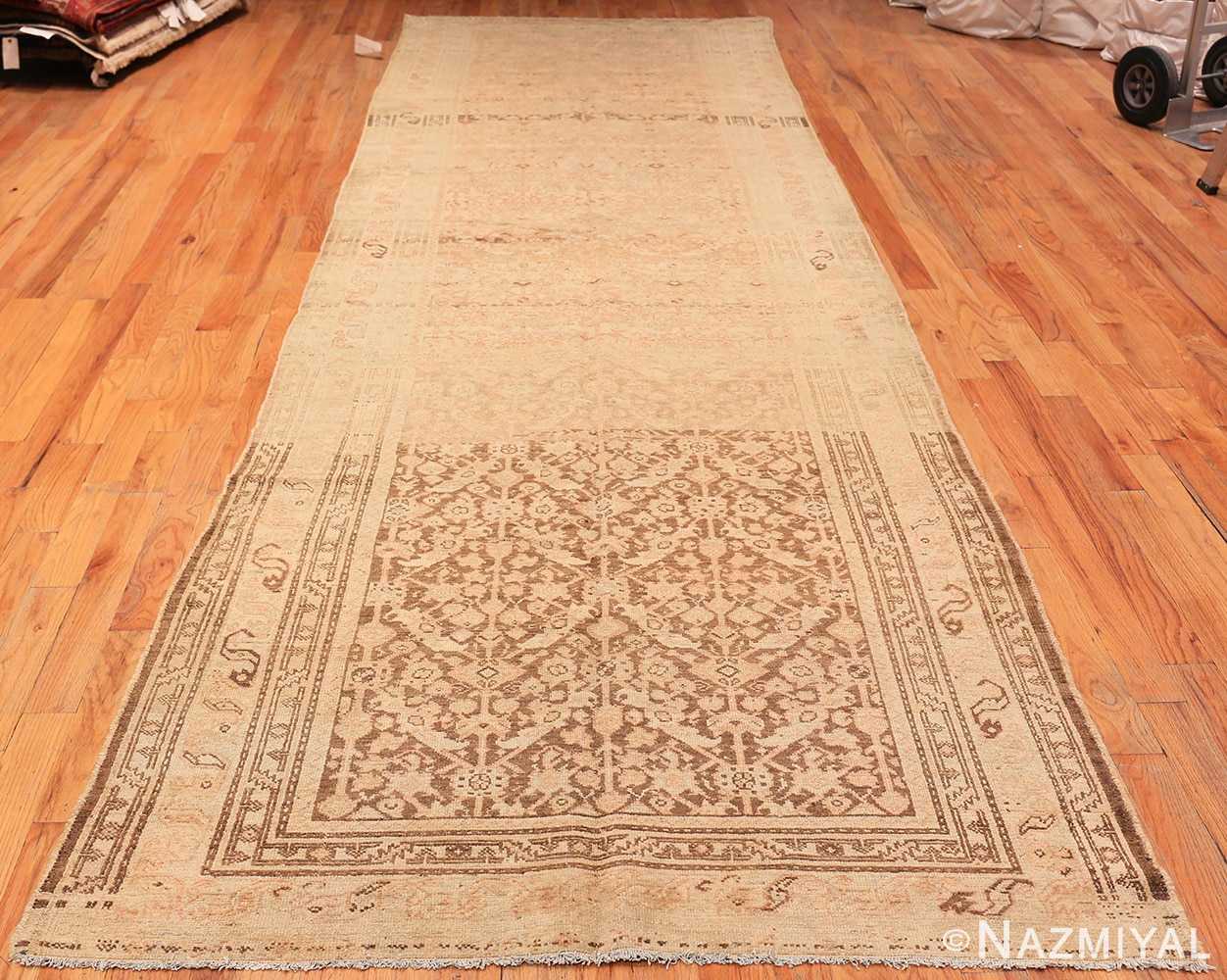 Whole View Of Antique Persian Malayer Runner Rug 48308 by Nazmiyal NYC