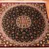 Whole View Of Small Vintage Persian Silk Qum Rug 70780 by Nazmiyal NYC