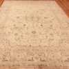 Whole View Of Vintage Persian Kashan Floral Area Rug 50528 by Nazmiyal NYC