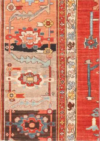 Modern Custom Made Persian Heriz Serapi Rug Sample #60546 by Nazmiyal Antique Rugs