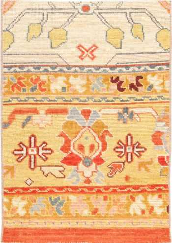 Modern Custom Turkish Oushak Rug Sample #60547 by Nazmiyal Antique Rugs