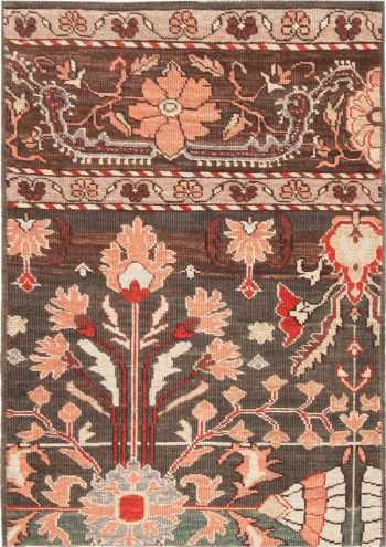 Modern Custom Persian Khorassan Rug Sample #60545 by Nazmiyal Antique Rugs