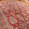 Whole View Of Oversized Antique Persian Shield Design Kerman Rug 70810 by Nazmiyal NYC