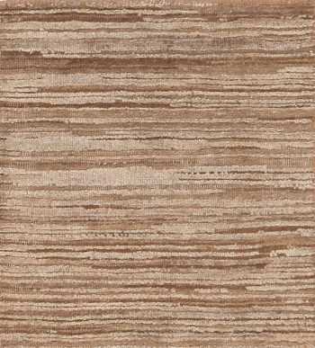 Earth Tone Custom Textured Silk And Wool Area Rug Sample 60612 by Nazmiyal Antique Rugs