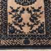 Bottom Of Pair Of Small Ivory And Blue Antique Chinese Rugs 70881 by Nazmiyal Antique Rugs