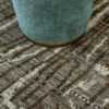 Texture Of Charcoal Brown Modern Distressed Rug 60699 by Nazmiyal Antique Rugs