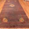 Whole View Of 18th Century Antique Chinese Kansu Gallery Size Rug 70865 by Nazmiyal Antique Rugs