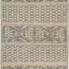 Beige Charcoal Geometric Modern Boutique Area Rug 60741 by Nazmiyal Antique Rugs