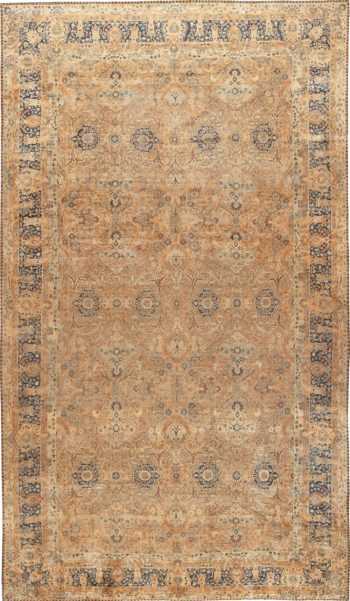 Oversized Floral Antique Persian Kerman Rug 70936 by Nazmiyal Antique Rugs