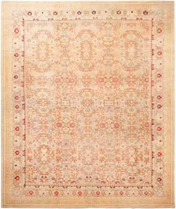 Large Decorative Antique Indian Agra Rug 70937 by Nazmiyal Antique Rugs
