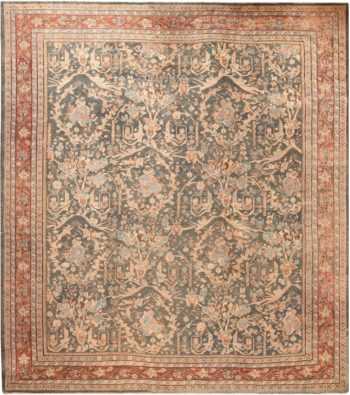 Mostofi Design Antique Persian Sultanabad Rug 70939 by Nazmiyal Antique Rugs