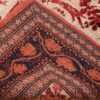 Weave Of Pile Of Ivory Background Antique Persian Halavai Bidjar Rug 70663 by Nazmiyal Antique Rugs