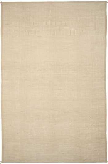 Cream Color Modern Distressed Rug 60791 by Nazmiyal Antique Rugs