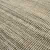 Detail Of Charcoal Beige Textured Modern Distressed Rug 60818 by Nazmiyal Antique Rugs