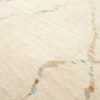 Details Of Cream Geometric Modern Distressed Rug 60790 by Nazmiyal Antique Rugs
