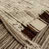 Pile Of Beige Brown Color Textured Modern Distressed Rug 60826 by Nazmiyal Antique Rugs