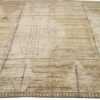 Whole View Of Brown Geometric Modern distressed Rug 60789 by Nazmiyal Antique Rugs