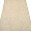 Whole View Of Cream Geometric Modern Moroccan Rug 60779 by Nazmiyal Antique Rugs