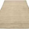 Whole View Of Green Beige Color Textured Modern Distressed Rug 60825