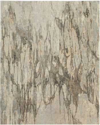 Earthy Tones Modern Boutique Rug 60738 by Nazmiyal Antique Rugs