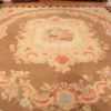 Whole View Of Antique French Aubusson Square Area Rug 70946 by Nazmiyal Antique Rugs