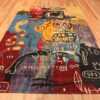 Whole View Of Modern Basquiat Inspired Art Area Rug 71006 by Nazmiyal Antique Rugs