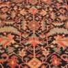 Close Up Of Geometric Antique Persian Heriz Area Rug 71042 by Nazmiyal Antique Rugs