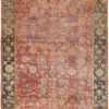 Rare 17th Century Large Antique Persian Isfahan Rug 70804 by Nazmiyal Antique Rugs