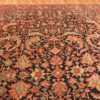 Top Of Geometric Antique Persian Heriz Area Rug 71042 by Nazmiyal Antique Rugs