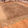 Whole View Of Brown Antique Persian Sultanabad Area Rug 71052 by Nazmiyal Antique Rugs