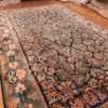 Whole View Of Large Floral Antique Persian Sarouk Rug 70814 by Nazmiyal Antique Rugs