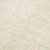 Detail Of Light Ivory Geometric Modern Distressed 60883 by Nazmiyal Antique Rugs