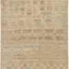 Geometric Room Size Modern Distressed 60886 by Nazmiyal Antique Rugs