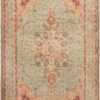 Large Silk And Wool Vintage Persian Tabriz Rug 71097 by Nazmiyal Antique Rugs