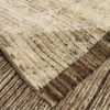 Weave Of Cream Geometric Modern Distressed 60880 by Nazmiyal Antique Rugs